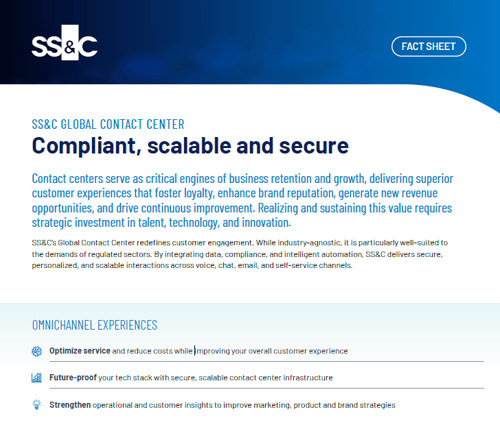 SS&C Front Cover